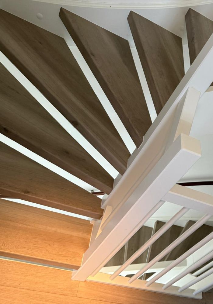 Houtlook trappen Tajo eiken zandkleurig