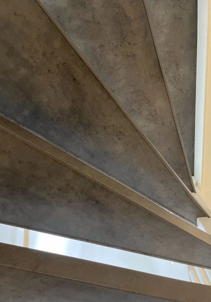 Betonlook trappen Basalt donker PRO