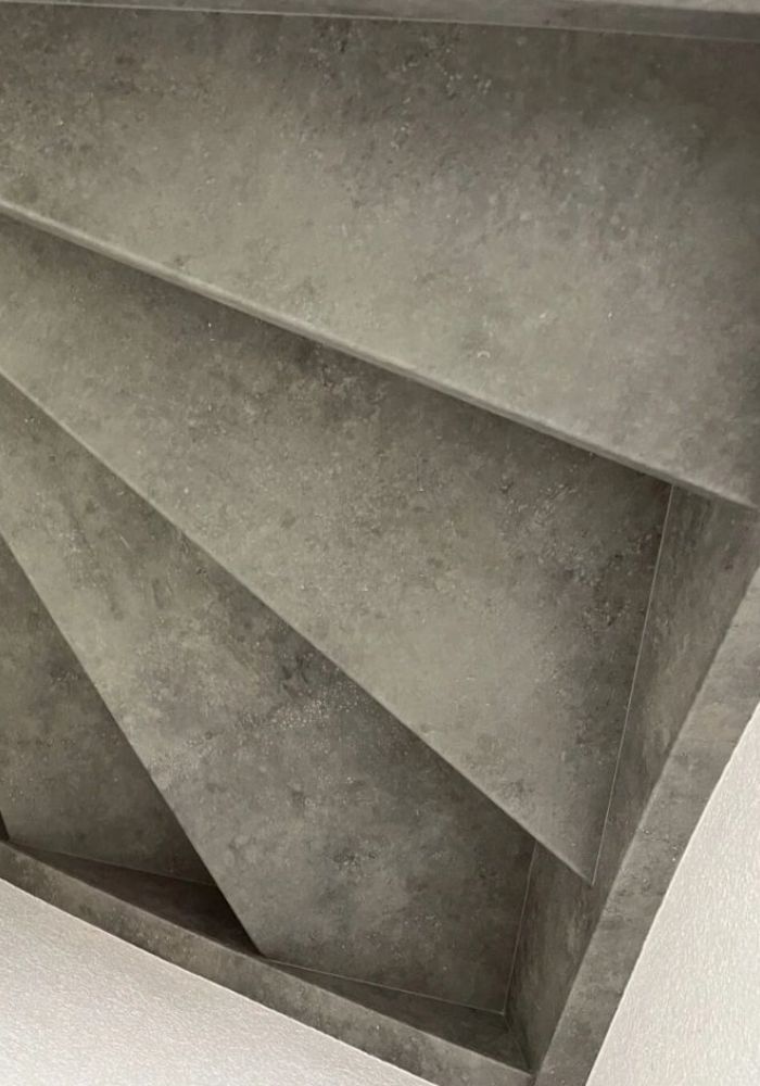 Betonlook trappen Beton HPL