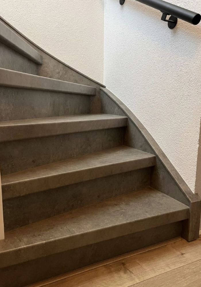 Betonlook trappen Beton HPL