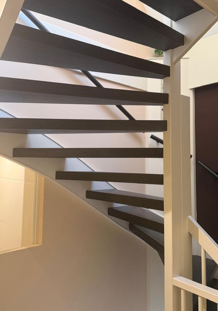 Houtlook trappen Wenge