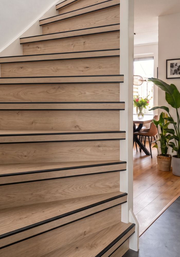 Korting op traprenovatie