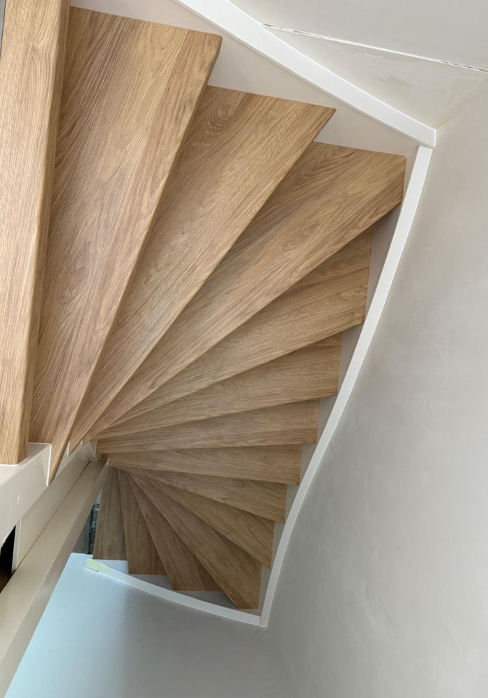 Houtlook trappen Hickory