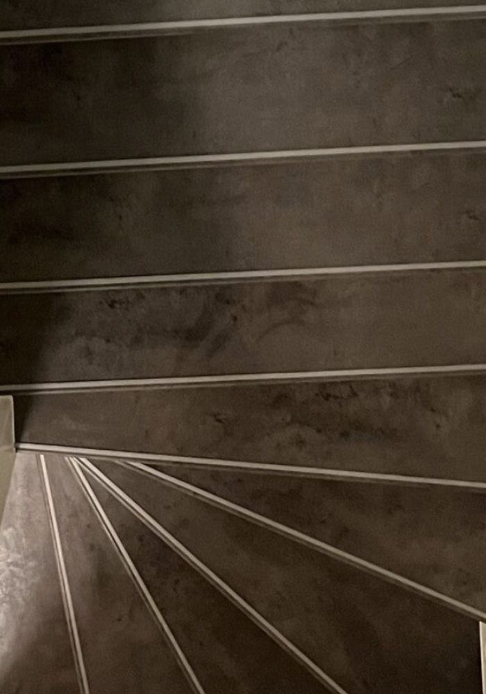 Betonlook trappen Basalt donker PRO