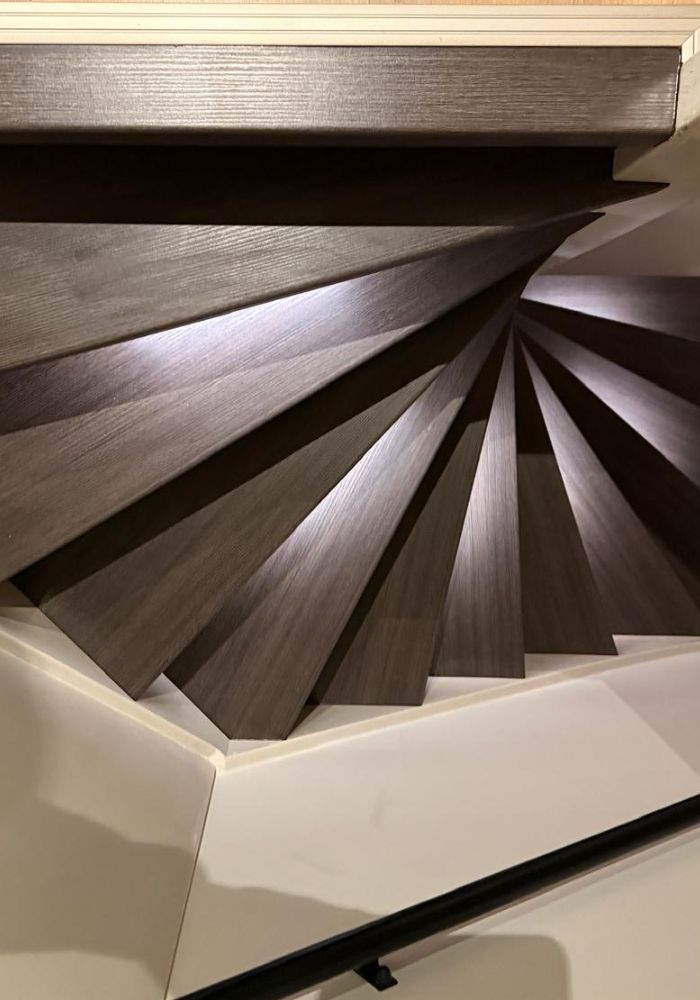 Houtlook trappen Wenge