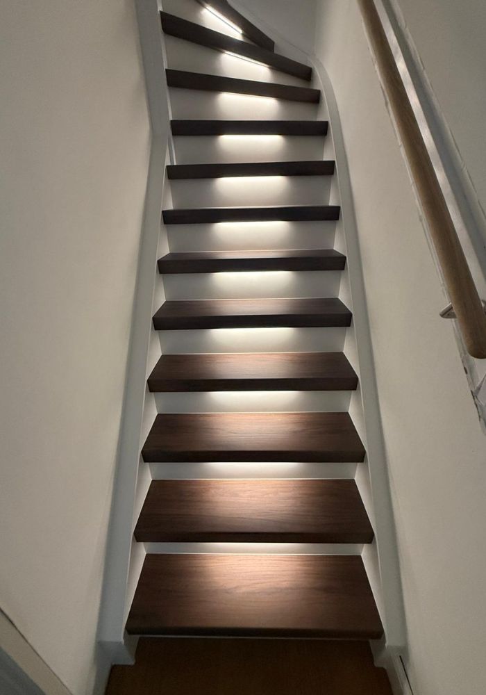 Houtlook trappen Giaveno