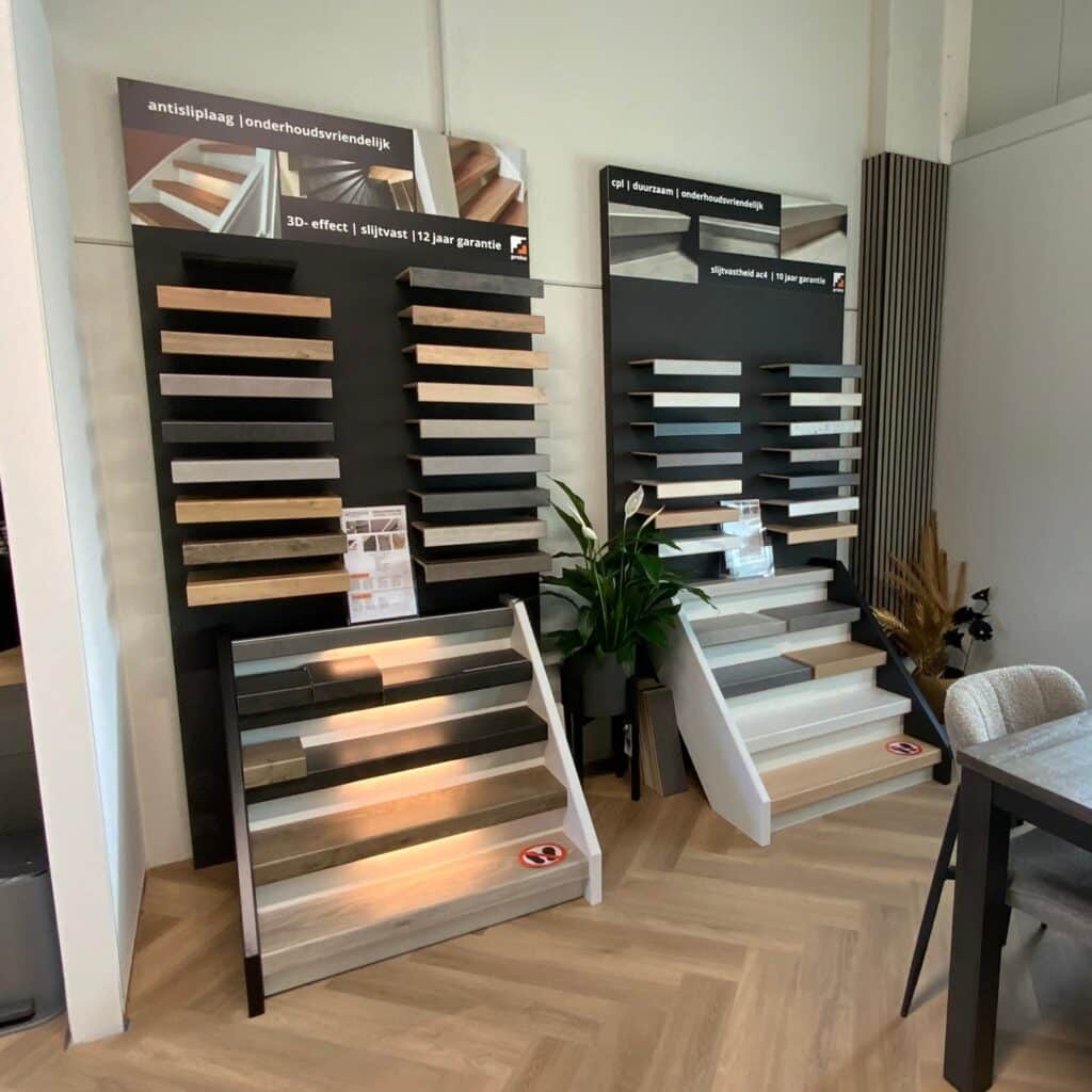 traprenovatie showroom