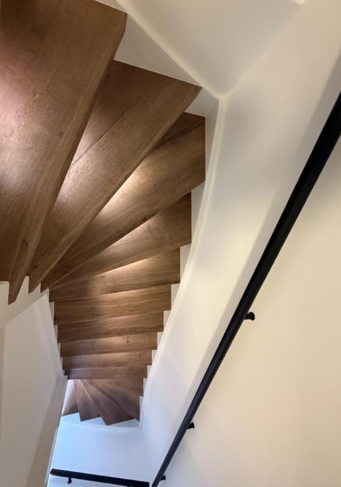 Houtlook trappen Halifax eiken tabak