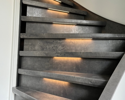 Dichte trap renovatie