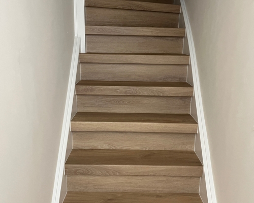 Dichte trap renovatie