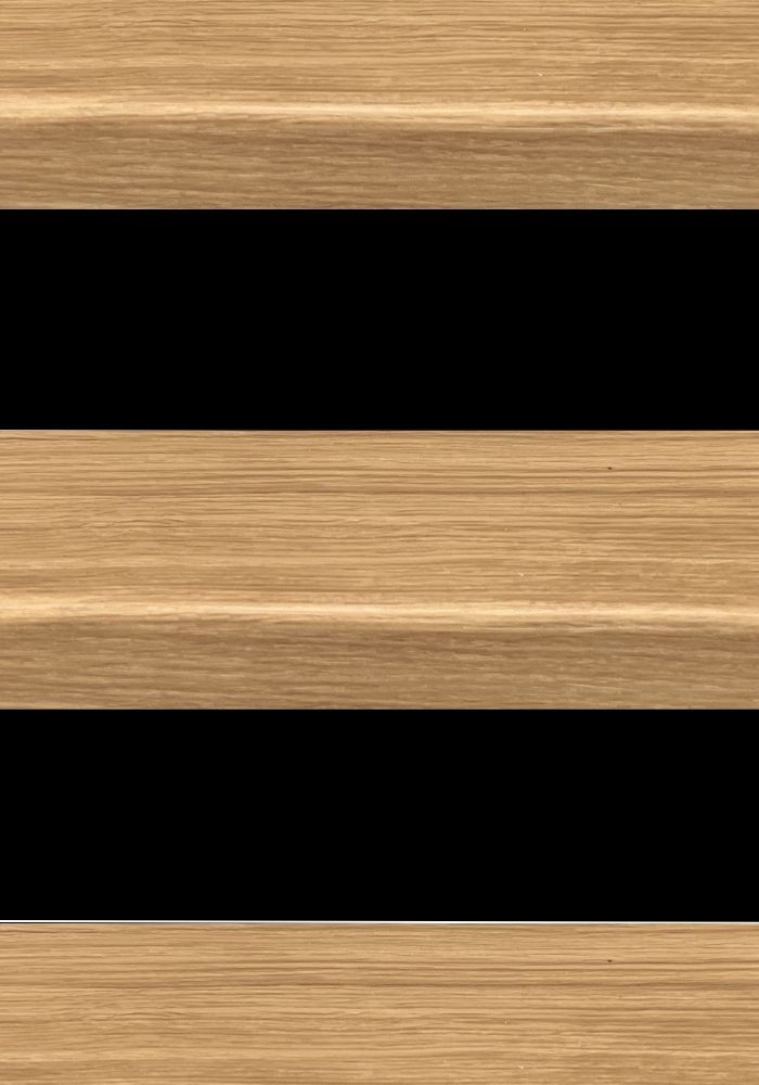 K-Stairs Collectie 29 Duero eiken karamell stootbord zwart