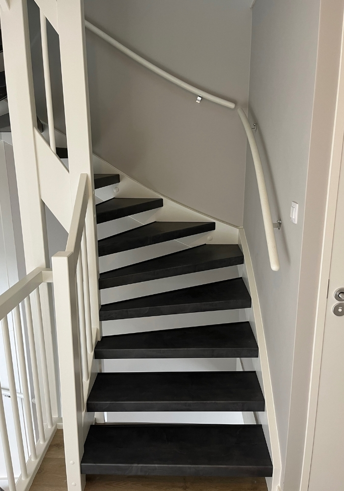 PVC open traprenovatie