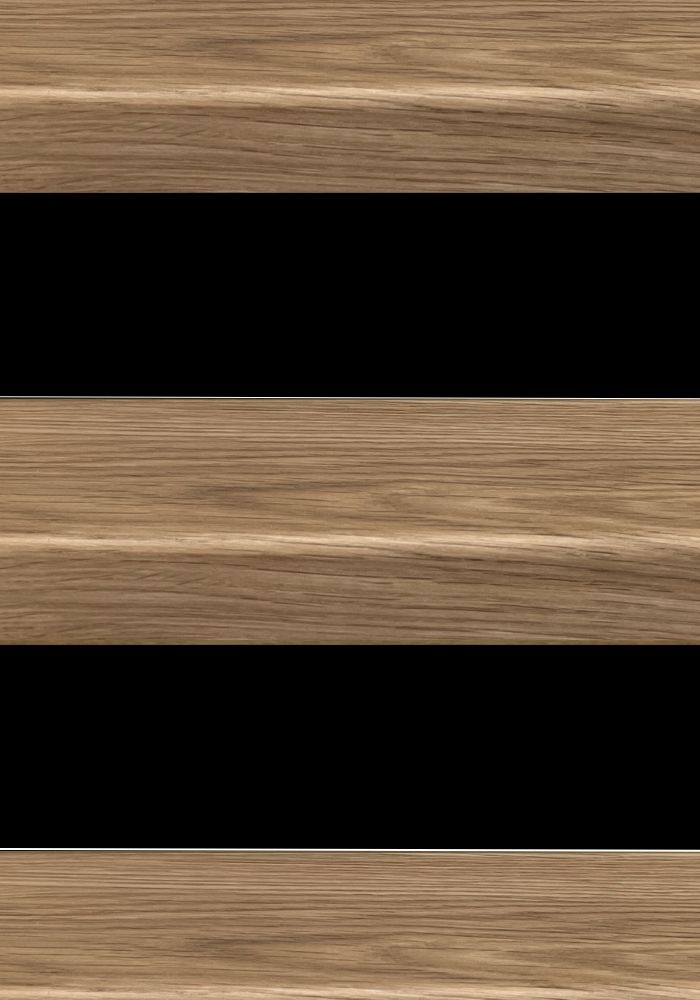 K-Stairs Collectie 5 Tajo eiken gerige stootbord zwart