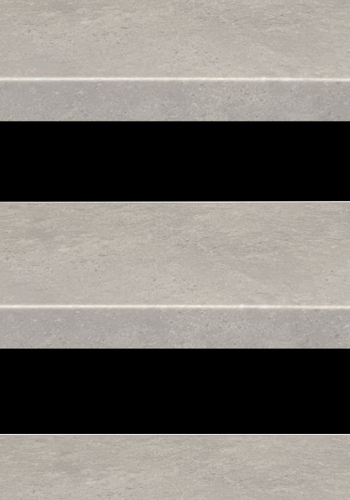 VIC Stairs Rock medium grey zwart